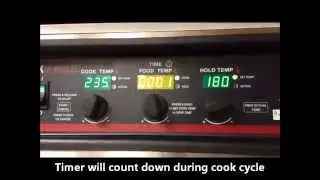 Carter Hoffmann Cook N Hold Operation  Time