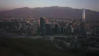 Drone Hyperlapse - Santiago, Chile - DJI Mavic 3