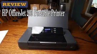 HP OfficeJet 200 Portable Printer Review - Watch before ordering!