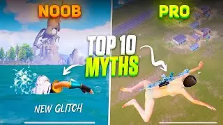 Top 10 Myths and glitch in Water Mod (PUBG MOBILE & BGMI)Tips and Tricks 3.3 Update PUBG Myths 
