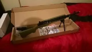 Christmas Special mag fed M14 water crystal blaster, hydro blaster, gel blaster