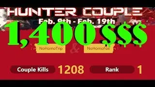 Rank #1 Event Winner gets 1,400$$