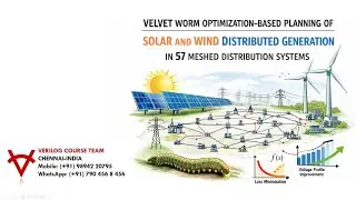 VELVET WORM OPTIMIZATION-SOLAR-WIND DISTRIBUTED GENERATION-57 MESHED DISTRIBUTION SYSTEMS