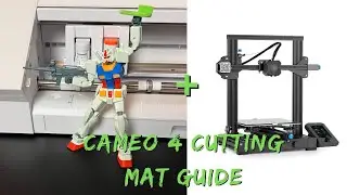 Cameo 4 Mat Guide - Let's 3d print it ourselves!