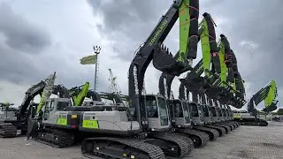 Excavator & Forklift Semua Lengkap! Zoomlion Punya Semuanya 😱