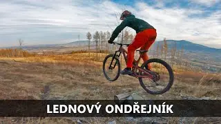 Lednový Ondřejník na kole
