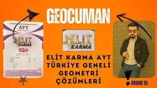 ELİT KARMA YAYINLARI TÜRKİYE GENELİ AYT GEOMETRİ(A) #yks #tyt #keşfet #shortvideo #parafyayınları