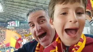 Roma-Leicester 1-0 Forza Roma Forza Lupi   ❤️💛