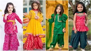 Most Stylish Baby girl ethnic dress design/Baby girl dress design