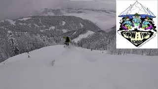 СУМАСШЕДШИЙ ФРИРАЙД 3 НА РОЗА ХУТОР. Russian freeride skiing. ждём зиму 2022.