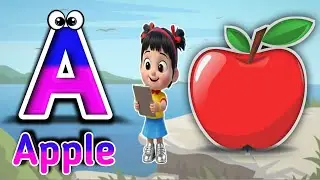 Phonics Song 2 with TWO Words in 3D - A For Airplane - ABC Alphabet Songs with Sounds for Children