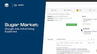 Sugar Market: Google Ads Advertising Explained