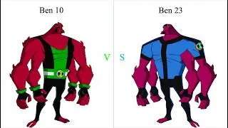 Ben 10 vs Ben 23 side by side comparison Part 1