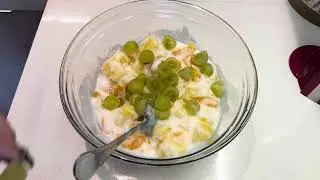 Aloha Cooking🌈クリスマス定番フルーツサラダ🥗Fruit Salad #レシピ動画 #料理#サラダ#ambrosia #recipevedio #homemadefood