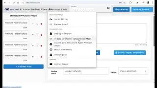 Use an AI Web tool to get ultimate parent company info for a subsidiary - batch and API calls too!