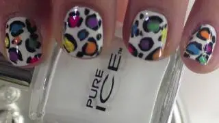 COLORFUL LEOPARD NAILS