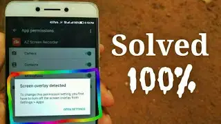 Coolpad Cool 1 Screen Overlay Detected - 100% Working Solution