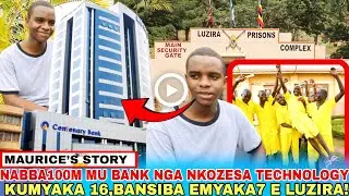 WUUNO OMUVUBUKA EYABBA 100M MU BANK NGA WA MYAKA 16!BAMUSIBA W LUZIRA EMYAKA 7!ALOJJA EKOMERA