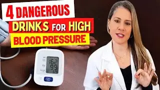 4 DANGEROUS Drinks for HIGH BLOOD PRESSURE - Be Careful!