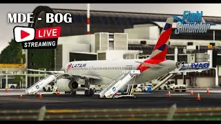 🔴 LIVE | Medellín to Bogotá | SKRG to SKBO | ARE4013 | IVAO | MSFS2020 🔴