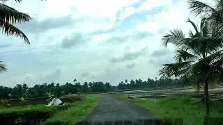 Car drive through Vallyad Aymanam area #Naturebeauty #Aymanam #Vallyad #AkhilMShaji