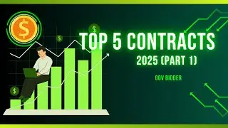 Top Government Contracts Needed in 2025 | Cybersecurity, AI, Renewable Energy & More!