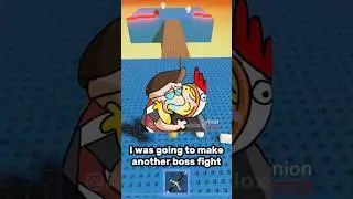 Добавляю битву с боссом в свою игру ROBLOX&hellip; #шорты #roblox