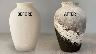 DIY Upcycled Texture Vase using UResin Build FX
