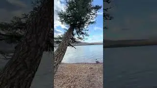 Beautiful Glacier Lake in Montana #rvlife #travel #nature #winter #alaska #subscribe #like #comment