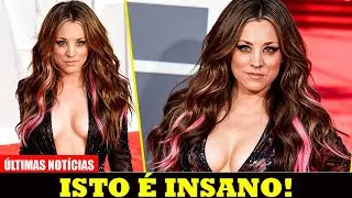 A transforma&ccedil;&atilde;o de Kaley Cuoco est&aacute; causando um rebuli&ccedil;o