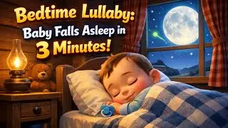 Bedtime Lullaby &ndash; Baby Falls Asleep in 3 Minutes | Soothing Sleep Music for Babies | kids lullaby 🤱🏻
