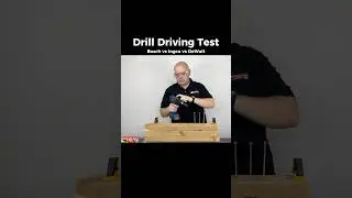 Cordless Drill Driving Test || Bosch vs Ingco vs DeWalt #tools #cordlessdrill