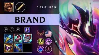 Brand Mid vs Katarina - NA Grandmaster Patch 26.03