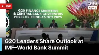 LIVE: G20 Representatives Hold Key Briefing on Global Economic Outlook | AC1N