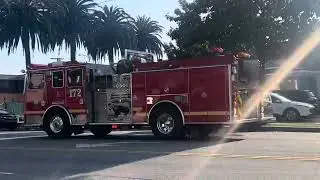 LACoFD Engine 172 Responding