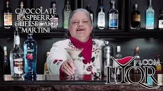 Liqr - How to Make a Raspberry Chocolate Cheesecake Martini with Mama Ruth!