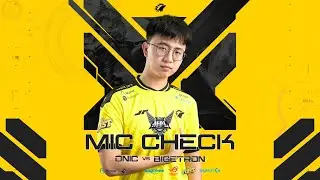 MIC CHECK - ONIC VS BTR MPL-ID SEASON 7 WEEK 4