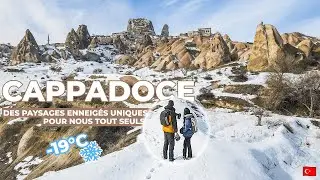 #40 | La CAPPADOCE sous la NEIGE | -19°C | Des PAYSAGES UNIQUES sans TOURISTES | Kapadokya #01