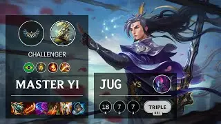 Master Yi Jungle vs Evelynn - BR Challenger Patch 12.4