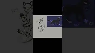 Mist- oc speedpaint #furry #speedpaint #art #warriorcats