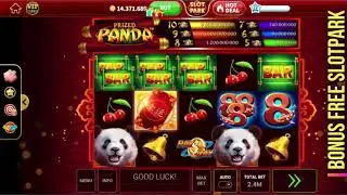 Bonus Free #Slotpark 🍀 PANDA PRIZED