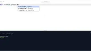 Random Numbers in Javascript