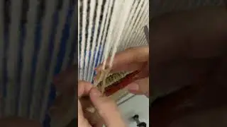 T&uuml;rk d&uuml;ğ&uuml;m&uuml; ile yapılan el dokuma halı 🧶 #handmade #weaving #carpet #dokuma #halıdokuma #turkey