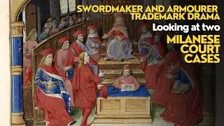 Craft, Forgery, and the Courts: #medieval Sword & Armor Trademark Disputes in XV Century Milan