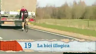 VIDEO Ciclista dietro camion a tutta velocità RESISTENZA DELL'ARIA TE LO AVEVO DETTO
