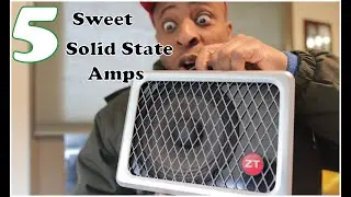 5 quality Solid State Guitar Amplifiers