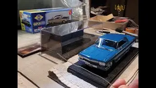 How to secure your model to a display case