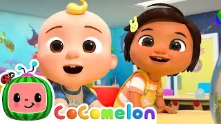 Jello Color Song with Nina and JJ | Cocomelon Nursery Rhymes for Kids