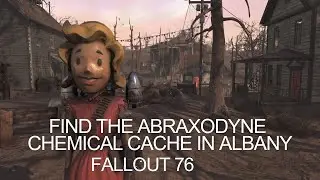 Find the Abraxodyne Chemical cache in Albany in Fallout 76