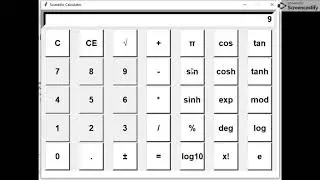 Building a Scientific Calculator using Tkinter Python